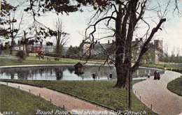 CPA Royaume Uni - Angleterre - Suffolk - Ipswich - Round Pond - Christchurch Park - Hartmann Trade Mark - Oblitérée 1905 - Ipswich