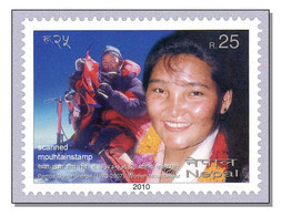 Nepal 2010 Mountains Berge Mountaineering Pemba Doma Sherpa Mt. Everest ** MNH - Népal