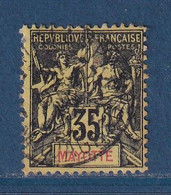 ⭐ Mayotte - YT N° 18 - Oblitéré - 1900 à 1907 ⭐ - Used Stamps