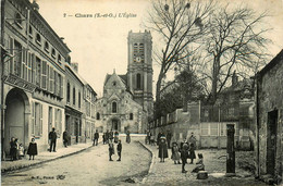 Chars * Rue Et Place De L'église * Société Laitière MAGGI - Chars