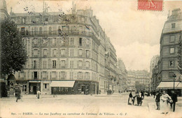 Paris * 17ème * La Rue Jouffroy Au Carrefour De L'avenue De Villiers * Restaurant LAPORTE - Distrito: 17