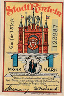 Billet De Nécessité Allemand - 1 MARK Stadt Rinteln 1920 - Sonstige – Europa