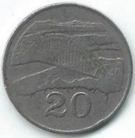 MM543 - ZIMBABWE - 20 CENT 1980 - Zimbabwe