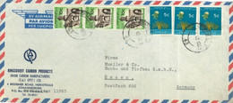 SOUTH AFRICA - 1962 -  STAMPS COVER TO GERMANY. - Briefe U. Dokumente