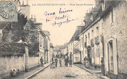 La Chartre Sur Le Loir      72        Rue  Saint Nicolas    ( Voir Scan ) - Sonstige & Ohne Zuordnung