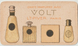 Carte Parfumée   Parfum Volt De LT Piver   Calendrier 1928 - Anciennes (jusque 1960)