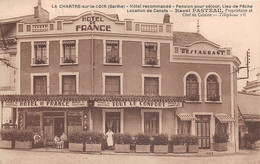 La Chartre Sur Le Loir      72        Hôtel De France        ( Voir Scan ) - Sonstige & Ohne Zuordnung