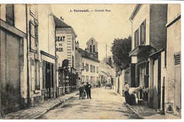 VERNEUIL (78) Grande Rue Ed Abeille, Envoi 1915 - Verneuil Sur Seine