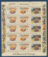 Nouvelle Calédonie Poste Aérienne N°185A - Feuille Entière - Neuf ** Sans Charnière - TB - Unused Stamps