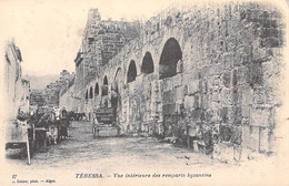 ALGERIE- TEBESSA  Vue Intérieure Des Remparts Byzantins  (Editions:Geiser Phot.Alger  N°17) *PRIX FIXE - Tébessa