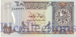 QATAR 1 RIYALS 1985 PICK 13a UNC - Qatar