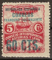 Asturias Y Leon 10 ** MNH. 1937 - Asturias & Leon