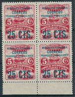 Asturias Y Leon  8 ** MNH. 1937. Bloque De 4 - Asturias & Leon