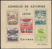 Asturias Y Leon F HB (*) Fantasia Filetélica - Asturies & Leon