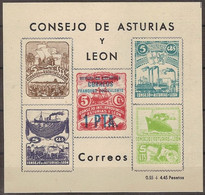 Asturias Y Leon F HB (*) Fantasia Filetélica - Asturien & Léon