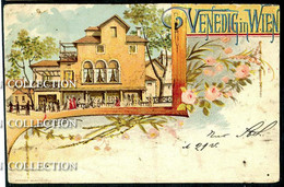 CARTOLINA VENEDIG IN WIEN VIAGGIATA ANNO 1903 AUSTRIA - Prater