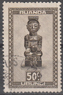 Ruanda-Urundi 1944 Michel 114 O Cote (2005) 0.20 Euro Artisanat Cachet Rond - Usados
