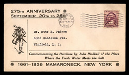 1936 USA Mamaroneck Larchmont New York John Richbell Indien Siwanoy Indian Arrow Bow - 1851-1940
