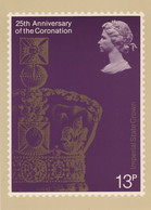 Great Britain 1978 PHQ Card Sc 838 13p Imperial State Crown - PHQ-Cards