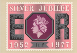 Great Britain 1977 PHQ Card Sc 813 11p Silver Jubilee - Tarjetas PHQ