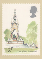 Great Britain 1980 PHQ Card Sc 911 12p The Albert Memorial - Cartes PHQ