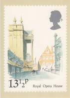 Great Britain 1980 PHQ Card Sc 912 13 1/2p Royal Opera House - Tarjetas PHQ