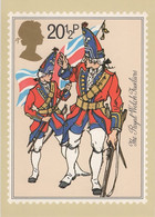 Great Britain 1983 PHQ Card Sc 1023 20 1/2p The Royal Welch Fusiliers - Cartes PHQ