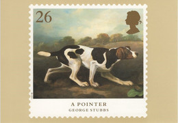 Great Britain 1991 PHQ Card Sc 1346 26p A Pointer By G Stubbs - PHQ-Cards