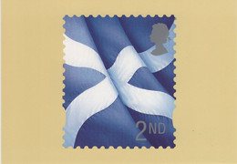 Great Britain Scotland 1999 PHQ Card Sc 14 2nd St. Andrew's Cross Flag - PHQ Karten