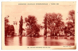 Paris 1931--Expo Coloniale Internationale --Section Portugaise...beau Cachet Saint André De Valborgne-30.....à  Saisir - Expositions