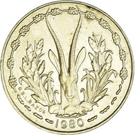 Monnaie, Communauté économique Des États De L'Afrique De L'Ouest, 5 Francs - Côte-d'Ivoire