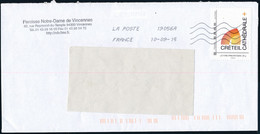 France-IDTimbres - Créteil - Cathédrale - YT IDT 13 Sur Lettre Du 10-09-2015 - Cartas & Documentos
