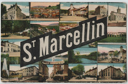 38 - ST MARCELLIN - CPA -  Vues Multiples - Saint-Marcellin