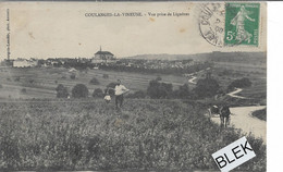 89 . Yonne . Coulanges La Vineuse : Vue Prise Ligneres . - Coulanges La Vineuse