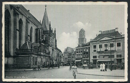 Zwolle , Groote Markt , Stamp 28-7-1937 -  USED 2 Scans For Condition.(Originalscan !!) - Zwolle