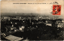 CPA AK Fontenay Panorama Pris De La Terrasse Fevre FRANCE (1282699) - Fontenay Sous Bois