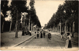 CPA AK Fontenay L'Avenue De Fonteany-aux-Bois FRANCE (1282709) - Fontenay Sous Bois