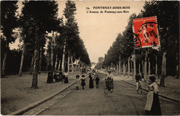 CPA AK Fontenay L'Avenue De Fonteany-aux-Bois FRANCE (1282712) - Fontenay Sous Bois