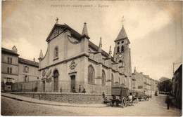 CPA AK Fontenay Sous Bois Eglise FRANCE (1282734) - Fontenay Sous Bois