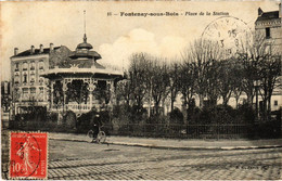 CPA AK Fontenay Sous Bois Place De La Station FRANCE (1282746) - Fontenay Sous Bois