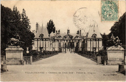 CPA AK Villecresnes Chateau De Gros Bois FRANCE (1283364) - Villecresnes