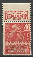 TYPE FACHI PUB BENJAMIN N° 272 NEUF**  SANS CHARNIERE  / MNH - Unused Stamps