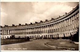 (4 M 36) VERY OLD - UK - Posted To France (posted) Bath - Royal Crescent - Bath