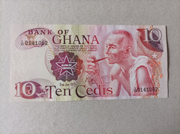 Billete De GHANA De 10 Cedis, Año 1973 - Ghana