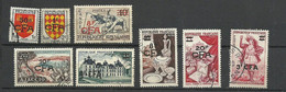 Réunion N°  307: 309; 311; 314 à 317 Et 319      Oblitérés B/ TB Voir Scans Soldé ! ! ! - Used Stamps