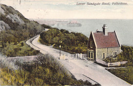 CPA Royaume Uni - Angleterre - Kent - Folkestone - Lower Sandgate Road - Upton's Series - Oblitérée Mai 1906 - Folkestone