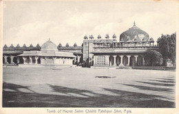 CPA Inde - Agra - Uttar Pradesh - Tomb Of Hazrat Salim Chishti Fatehpur Sikri - Lal Chand & Sons - Dariba - Delhi - India