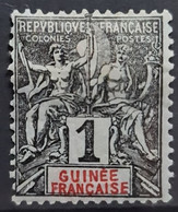 GUINÉE FRANCAISE 1892 - MLH - YT 1 - Neufs