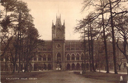 CPA Inde - Bengale Occidentale - Calcutta High Court - Raphael Tuck & Sons Photographers - The Worlds Art Service - Indien