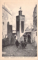 CPA Maroc - Tetuan - Mezquita De Sidi Saida - Sidi Saida's Mosque - Animée - Animée - Ruelle - Rue - Sonstige & Ohne Zuordnung